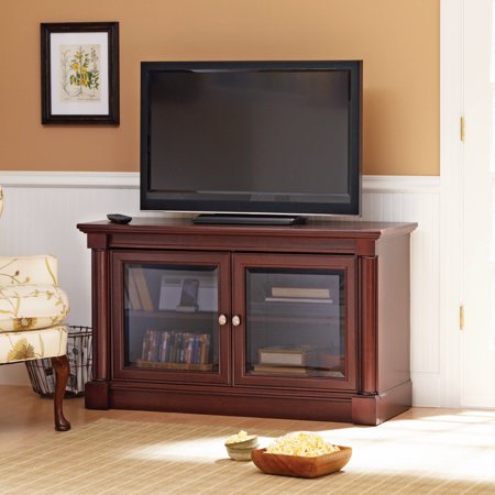 Better Homes and Gardens Ashwood Road Cherry TV Stand, for TVs up to 47″